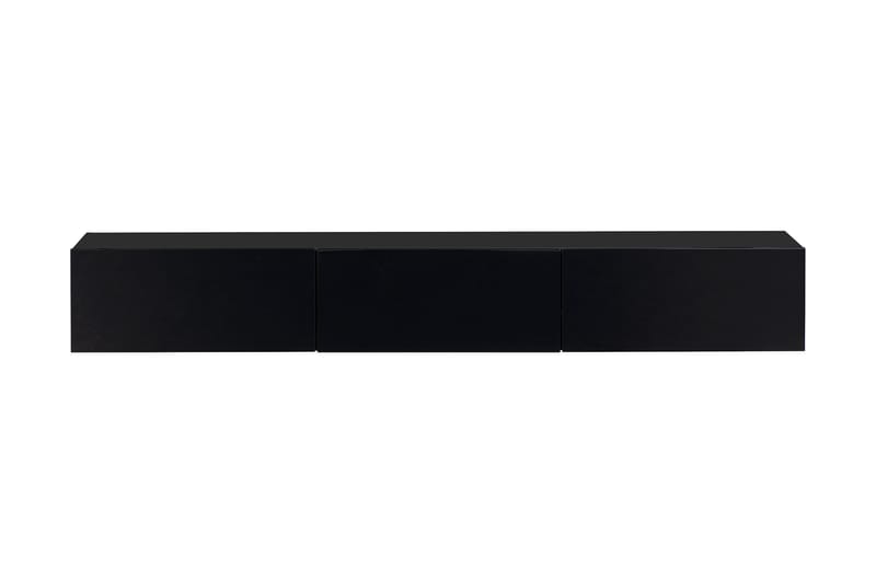 Stocken TV-Bord 240 cm LED-belysning - Sort - Møbler - TV-Borde & Mediemøbler - TV-borde