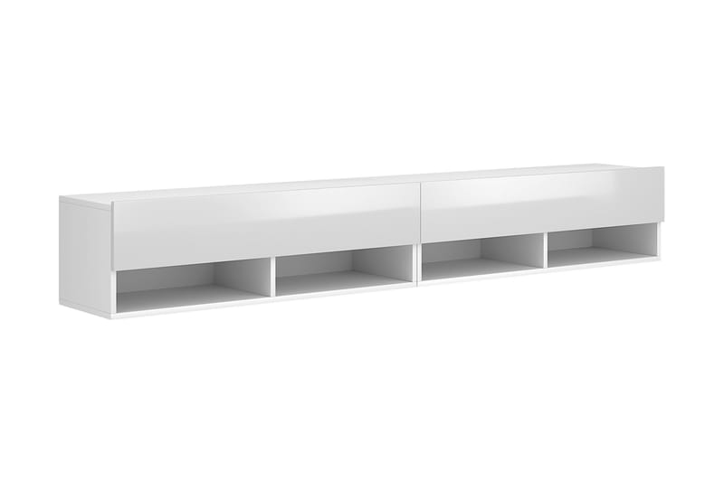 Synuki TV-bord 200 cm - Hvid - Møbler - TV borde & mediemøbler - TV-borde