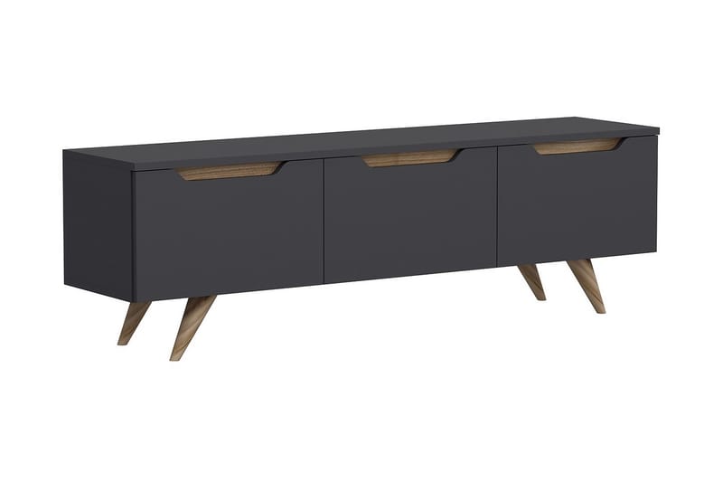 Tv-bord 150 cm antracit / Eg - Møbler - TV borde & mediemøbler - TV-borde