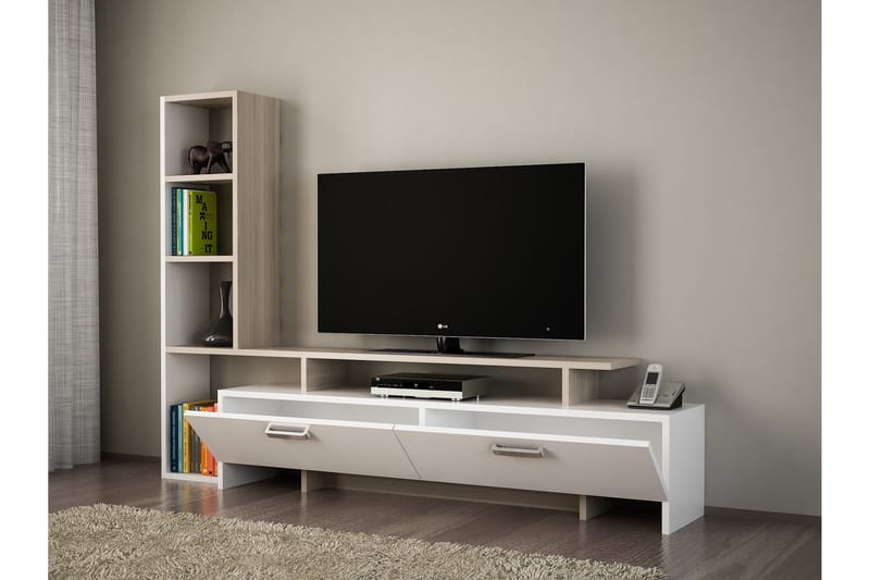 Isora TV-Bord - Hvid - Møbler - TV-Borde & Mediemøbler - Tv-møbelsæt