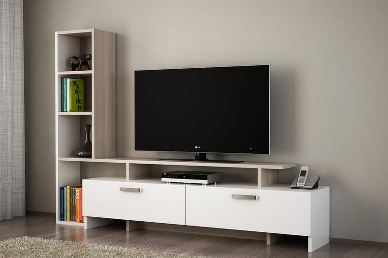 Isora TV-Bord - Hvid - Møbler - TV borde & mediemøbler - Tv-møbelsæt