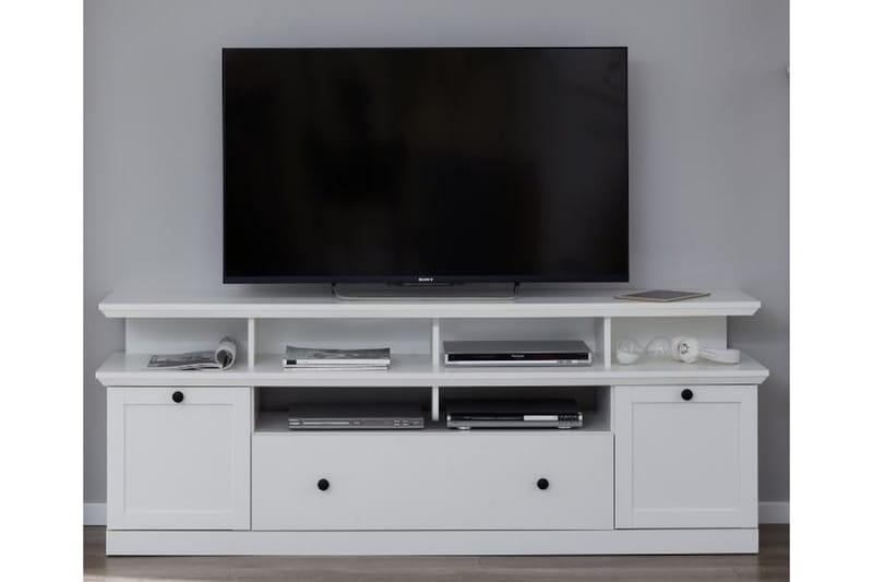 Skottlanda TV-Møbelsæt 177 cm - Hvid - Møbler - TV borde & mediemøbler - Tv-møbelsæt