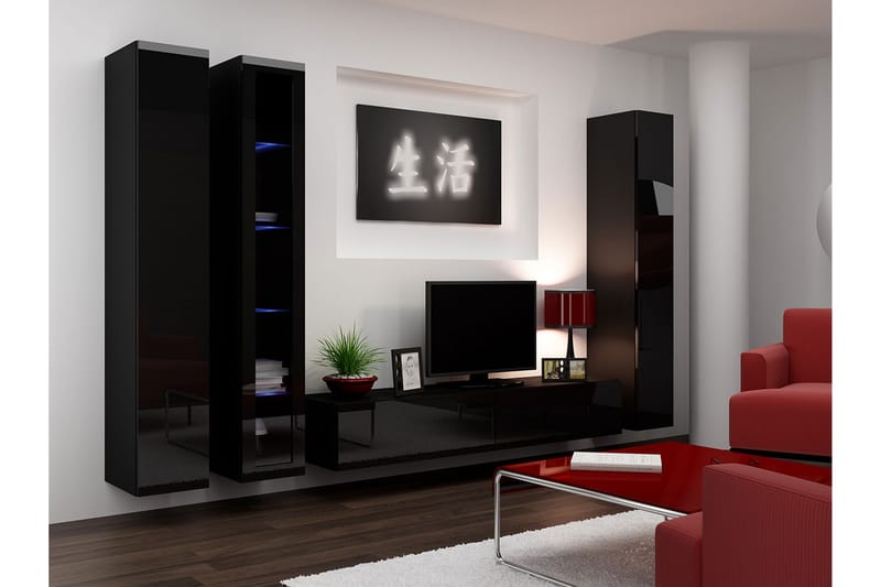Vigo TV-møbelsæt 300x40x180 cm