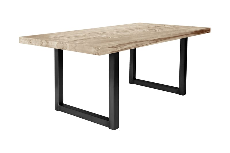 Rotelle Spisebord - Hvid/Sort - Møbler - Borde - Spisebord og køkkenbord