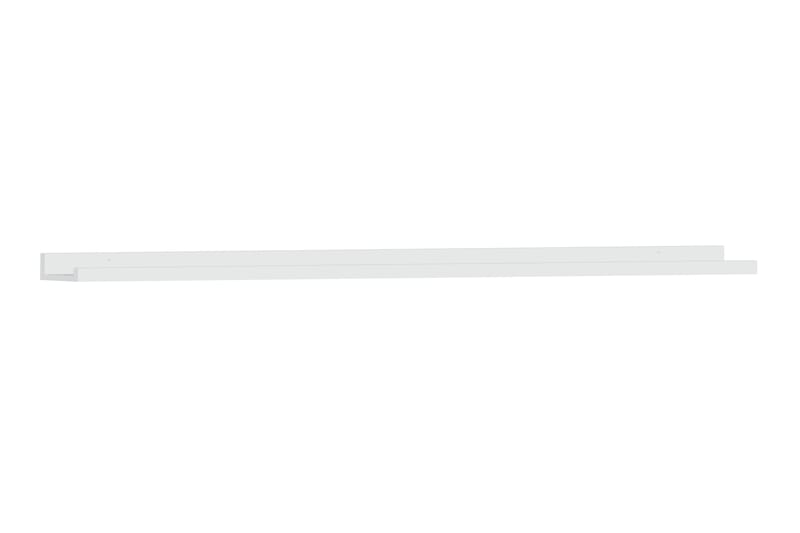 White Shelf Billedehylde MDF 150 cm - Hvid - Opbevaring - Hylder & Reoler - Bogreol - Bogliste
