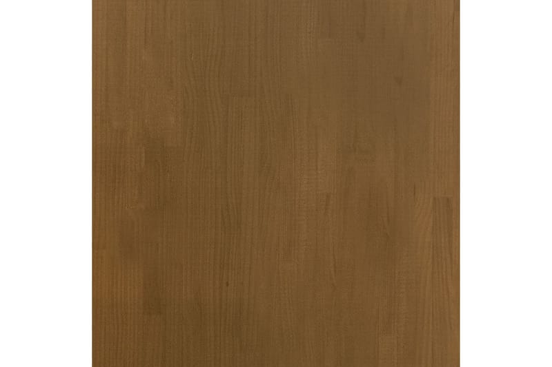 bogreol med 3 hylder 80x30x105 cm massivt fyrretræ brun - Brun - Opbevaring - Hylder & Reoler - Bogreol