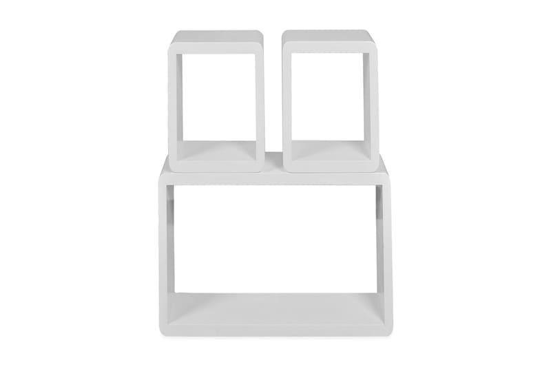 at klemme Gensidig 945 Hylde White Cube 3-Pack - Hvid | Trademax.dk