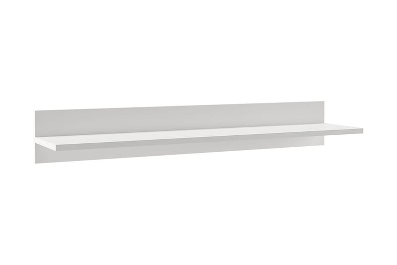 Lanco Væghylde 100x22x15 cm - Hvid - Opbevaring - Hylder & Reoler - Vægreol