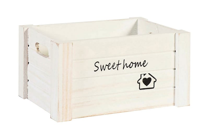 Home&Garden-4 Trækasse XS Hvid - Opbevaring - Opbevaring til småting - Kurve & kasser