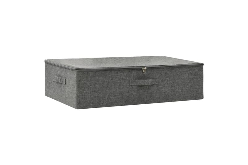 opbevaringskasse 70x40x18 cm stof antracitgrå - Antracit - Opbevaring - Opbevaring til småting - Kurve & kasser