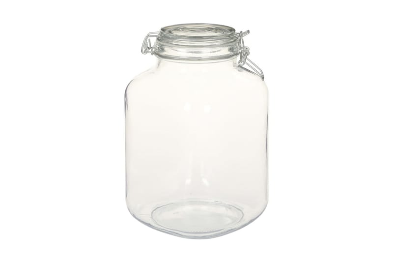 Glaskrukker Med Lås 12 Stk. 3 L - gennemsigtig - Husholdning - Madlavning & Bagning - Køkkenudstyr - Dåser & syltetøjsglas