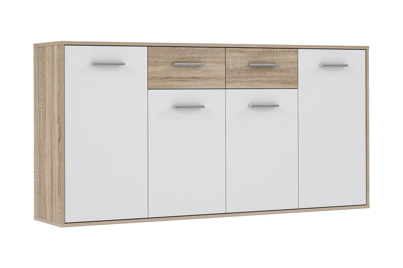 Haba Skænk 34x162 cm - Brun / hvid - Opbevaring - Opbevaringsmøbler - Skænke & sideboards
