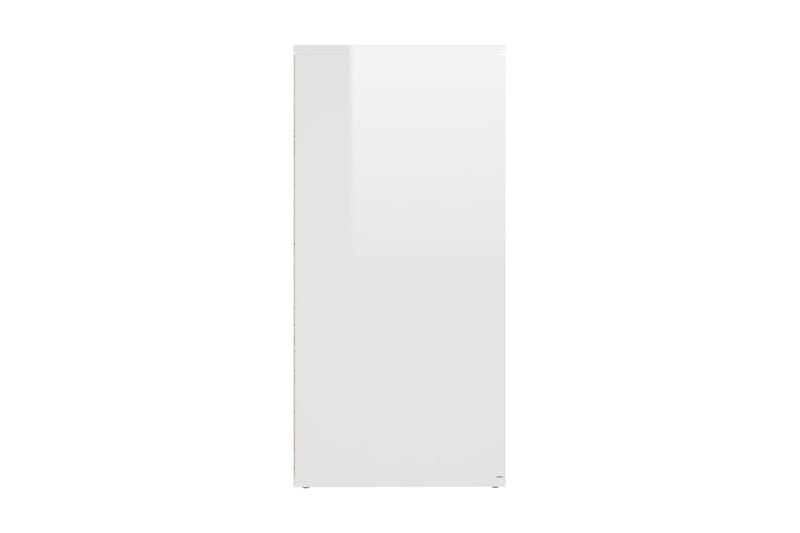skænk 160x36x75 cm spånplade hvid højglans - Hvid - Opbevaring - Opbevaringsmøbler - Skænke & sideboards