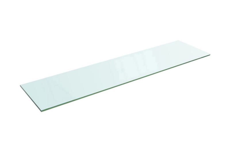 Hylde Glaspanel Klar 100X25 Cm - gennemsigtig - Opbevaring - Hylder & Reoler - Hylder & hyldeknægte