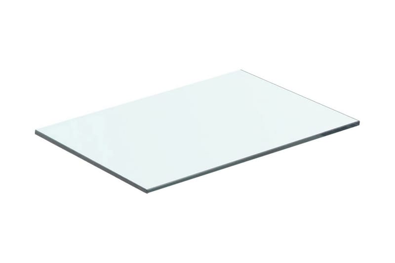 Hylde Glaspanel Klar 40X20 Cm - gennemsigtig - Opbevaring - Tøjopbevaring - Garderobeskabe - Garderobeindretning - Hylder til garderobe