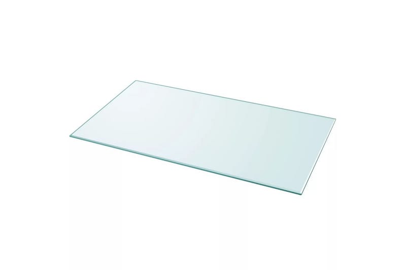 bordplade hærdet glas rektangel 1200 x 650 mm