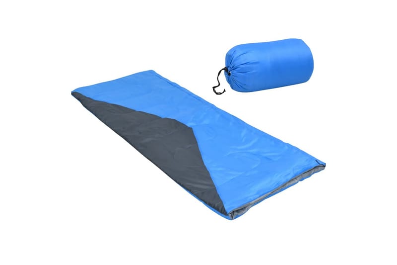 soveposer 2 stk. 1100 g 10 °C rektangulær blå - Blå - Sport & fritid - Camping & vandring - Friluftsudstyr - Sovepose
