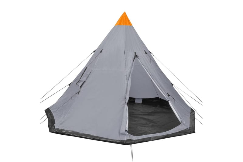 4-personers telt grå - Grå - Sport & fritid - Camping & vandring - Telt
