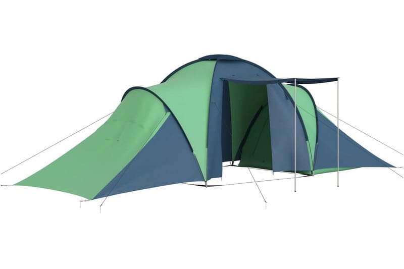 campingtelt 6 personer blå og grøn - Blå - Sport & fritid - Camping & vandring - Telt - Familietelt