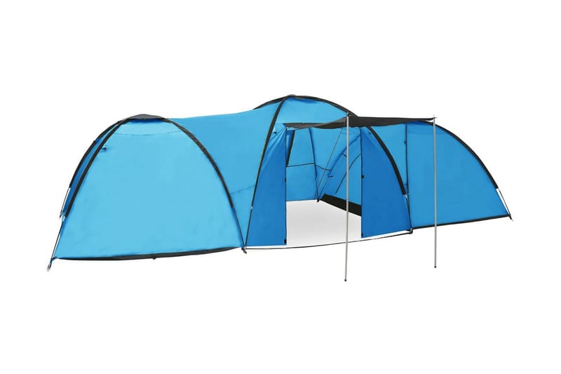 Campingtelt 8-Personers 650x240x190 cm Iglofacon Blå - Blå - Sport & fritid - Camping & vandring - Telt