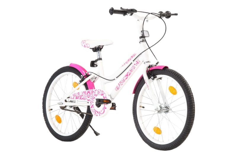 Börnecykel 20 Tommer Pink Og Hvid - Sport & fritid - Friluftsliv - Cykler - Børnecykel & juniorcykel