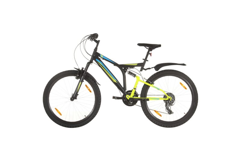 munching tøve tåbelig mountainbike 21 gear 26 tommer hjul 49 cm sort - | Trademax.dk