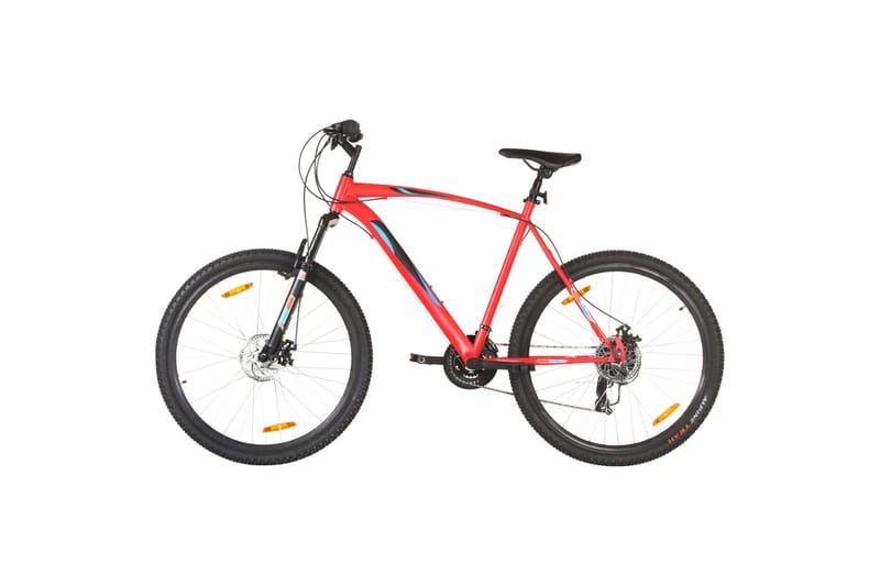 mountainbike 21 gear 29 tommer hjul 53 cm stel rød - Rød - Sport & fritid - Friluftsliv - Cykler - Mountainbike