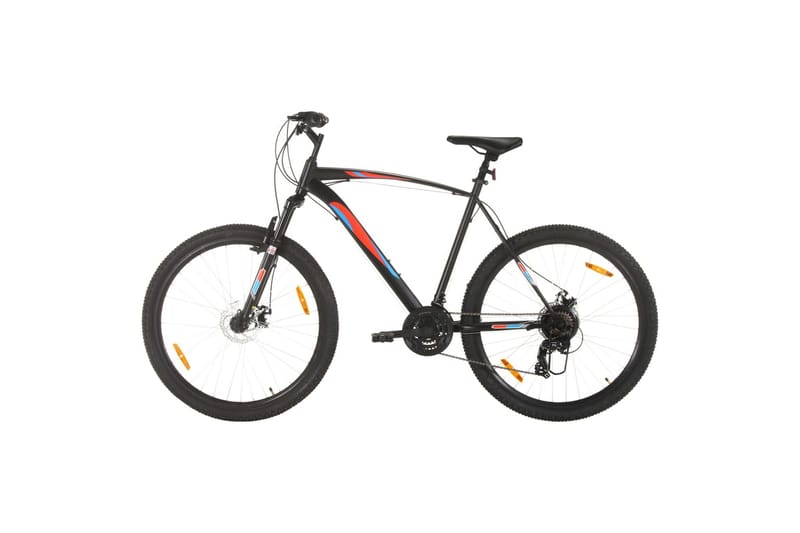 mountainbike 21 gear 29 tommer hjul 53 cm stel sort - Sort - Sport & fritid - Friluftsliv - Cykler - Mountainbike