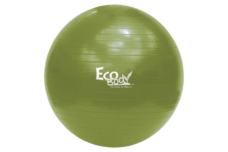 Ecobody Yogabold 75cm - Grøn|Grå - Sport & fritid - Hjemmetræning - Træningsredskaber - Pilatesbold