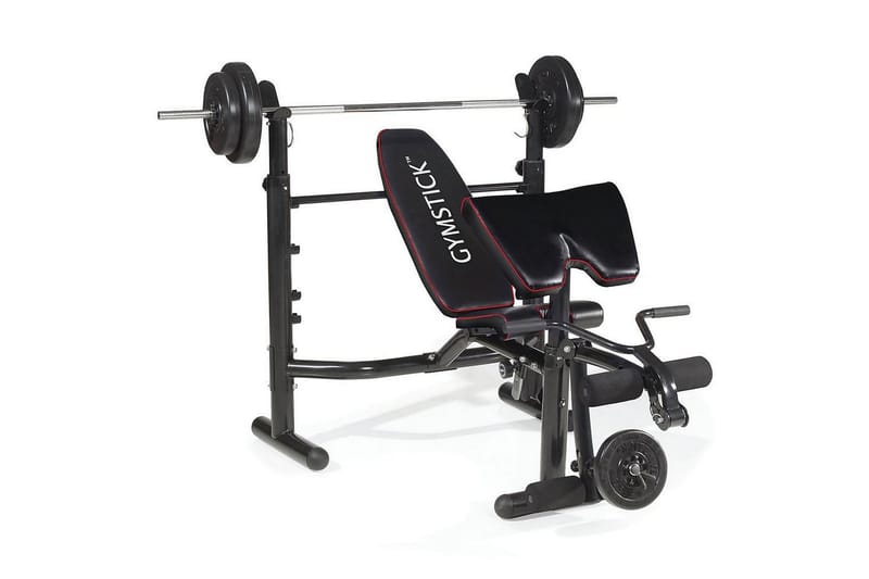 Træningsbænk Gymstick Vægtbænk 400 - Sport & fritid - Hjemmetræning - Træningsredskaber - Crossfit udstyr