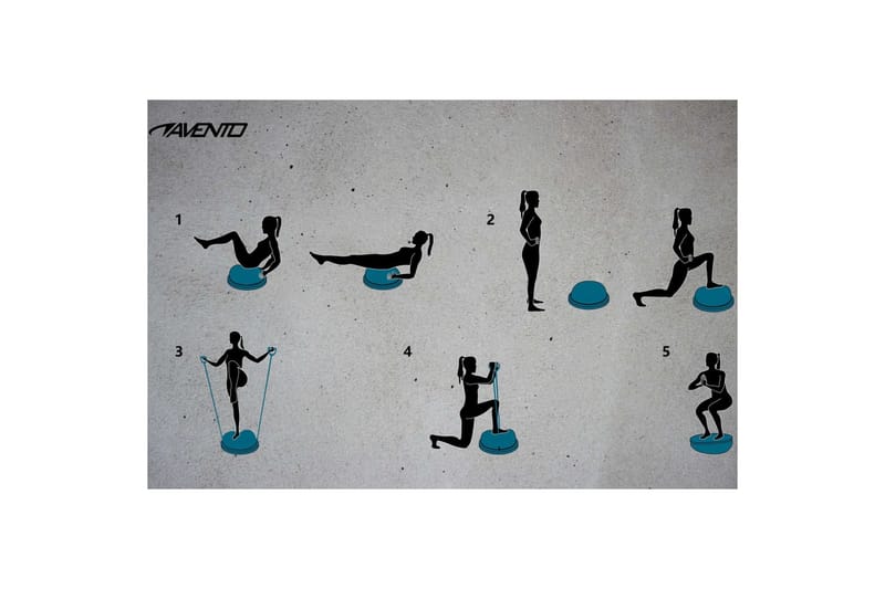Avento balancetræner diam. 58 cm - Blå - Sport & fritid - Hjemmtræning - Træningsredskaber