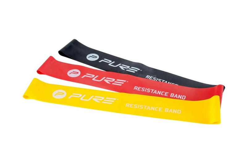Pure2Improve Træningsbåndssæt med tre stk. P2I200280 - Flerfarvet - Sport & fritid - Hjemmetræning - Træningsredskaber