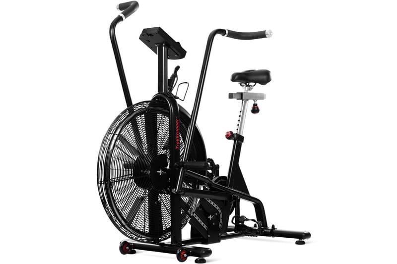 Airbike Motionscykel med luftmodstand med 7 træningsprogram - Sort - Sport & fritid - Hjemmetræning - Træningsmaskiner - Motionscykel & spinningcykel