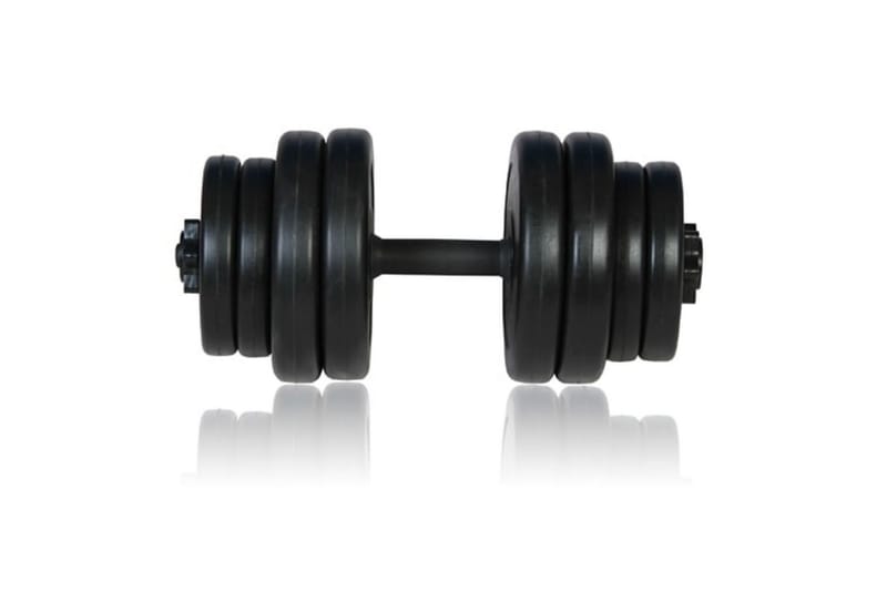 1 Håndvægt 15 Kg - Sort - Sport & fritid - Hjemmetræning - Vægte & vægtstænger - Håndvægte & håndvægtstænger