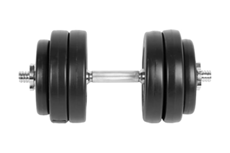 Håndvægt 15 Kg - Sort - Sport & fritid - Hjemmetræning - Vægte & vægtstænger - Håndvægte & håndvægtstænger