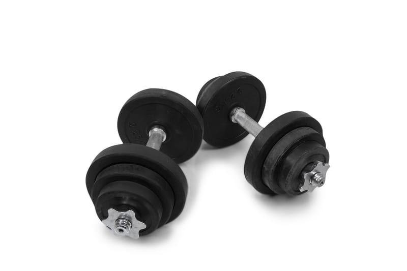 Håndvægte 2x10kg - Sport & fritid - Hjemmetræning - Vægte & vægtstænger - Håndvægte & håndvægtstænger