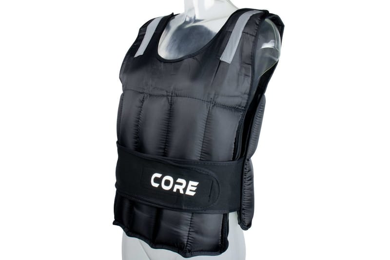 Core Vægtvest 10 kg - Sort - Sport & fritid - Hjemmetræning - Træningsredskaber - Crossfit udstyr