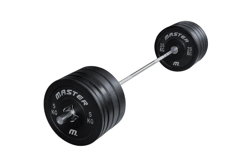 Barbell sæt Master Fitness Crossfit 140 kg - Sport & fritid - Hjemmetræning - Vægte & vægtstænger - Vægtstangsæt