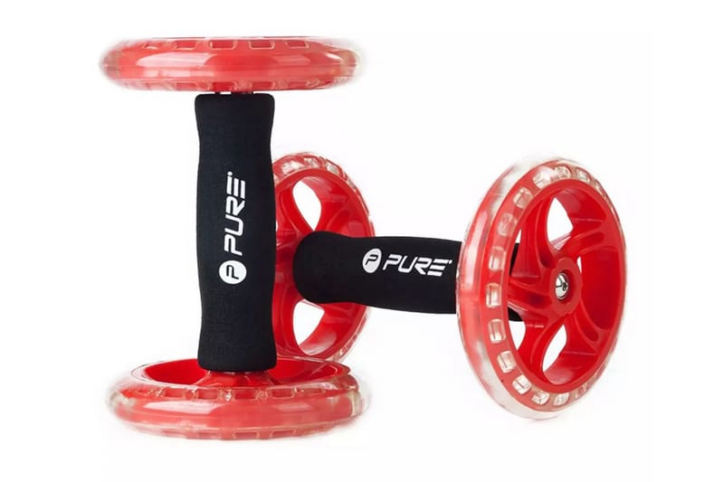 Pure2Improve core-træningshjul 2 stk. rød - Rød - Sport & fritid - Hjemmetræning - Vægte & vægtstænger - Håndvægte & håndvægtstænger