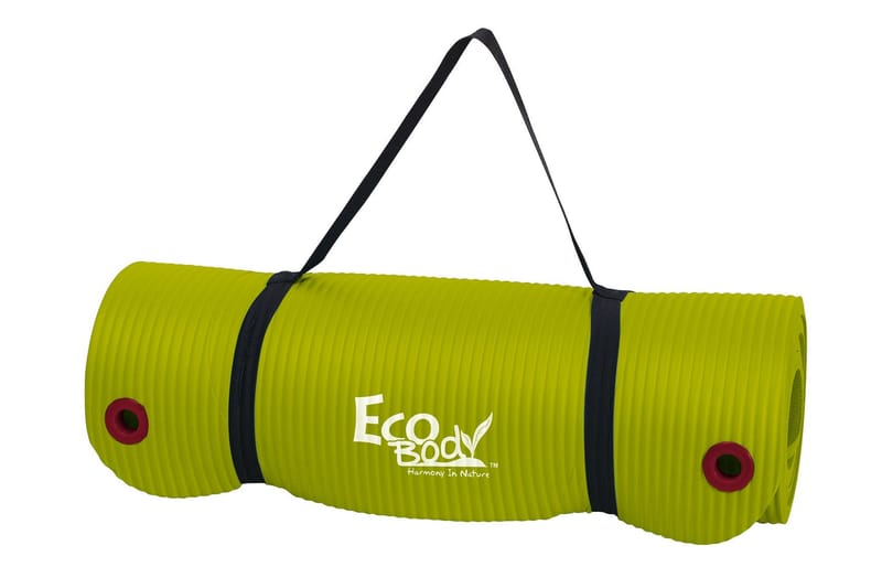 Ecobody Yogamatta - Grøn - Sport & fritid - Hjemmetræning - Yoga - Yogamåtte