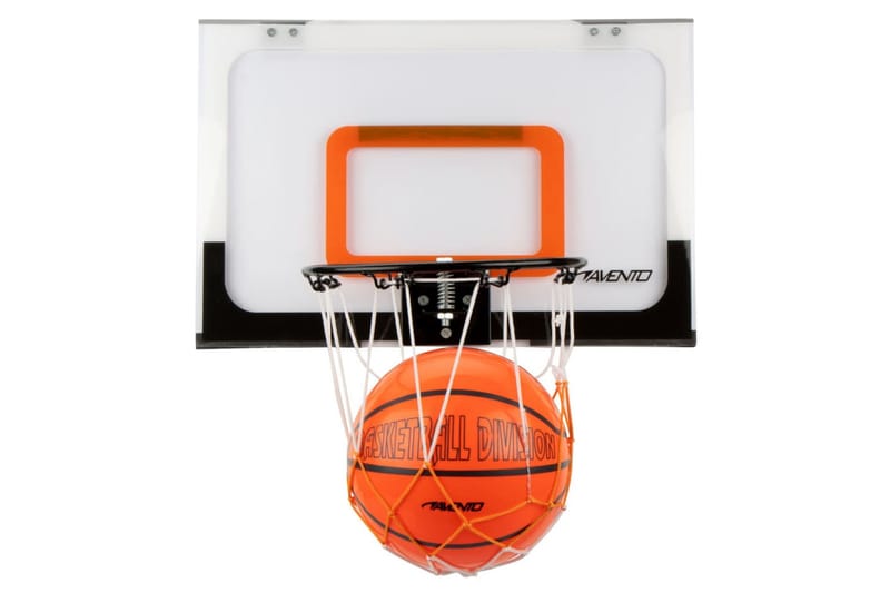 Avento basketballsæt Mini 45x30x3 cm transparent - gennemsigtig - Sport & fritid - Leg & sport - Havespil