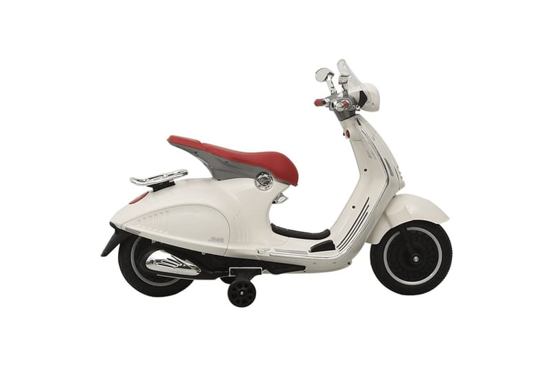 eldrevet scooter Vespa GTS300 hvid