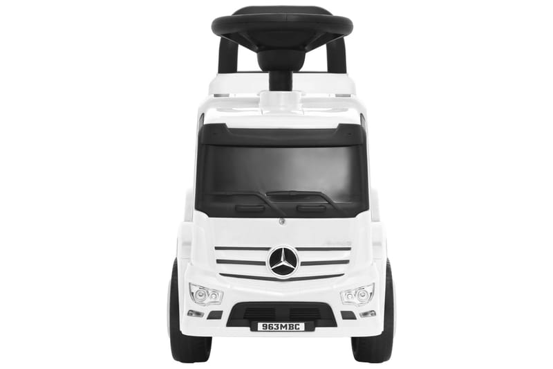 gåbil Mercedes-Benz lastbil hvid - Hvid - Sport & fritid - Leg & sport - Legekøretøjer & hobbykøretøjer - Pedalbil