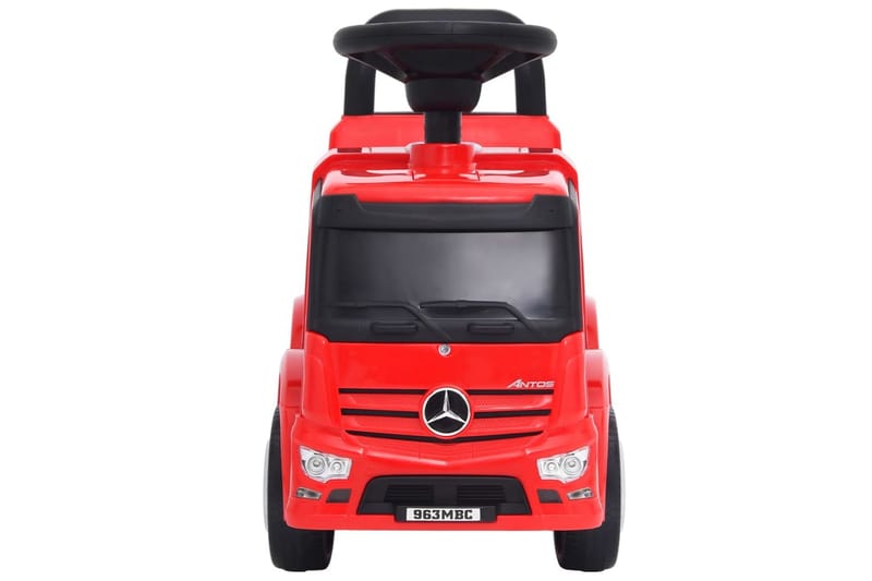 gåbil Mercedes-Benz lastbil rød - Rød - Sport & fritid - Leg & sport - Legekøretøjer & hobbykøretøjer - Pedalbil
