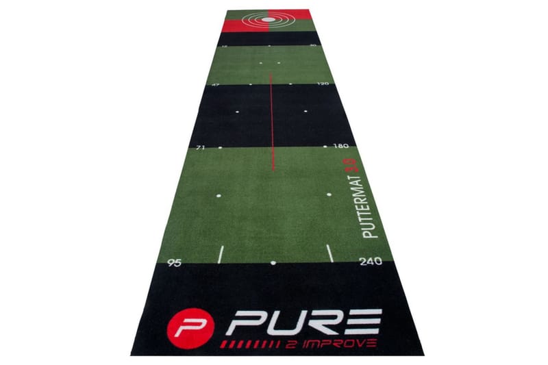 Pure2Improve golftræning puttemåtte 300x65 cm P2I140010 - Flerfarvet - Sport & fritid - Leg & sport - Sportredskaber & sportsudstyr - Golfudstyr