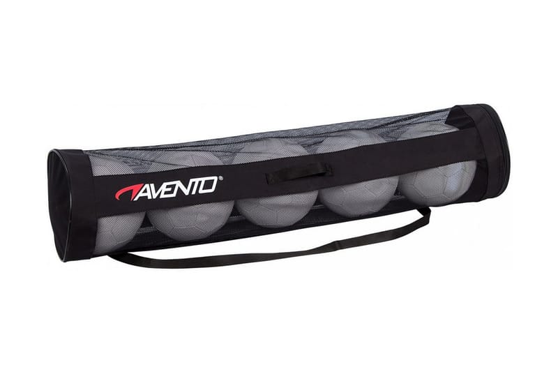 Avento rørformet boldtaske til 5 bolde - Sort - Sport & fritid - Leg & sport - Sportredskaber & sportsudstyr - Tilbehør sportsudstyr