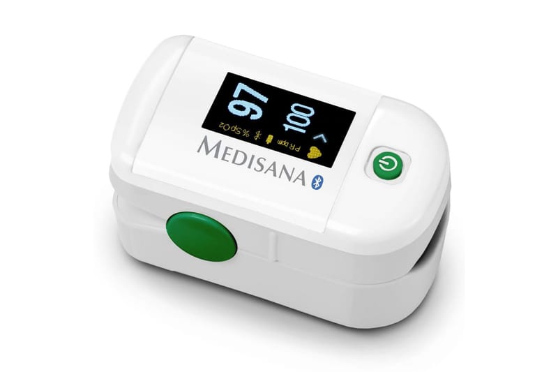 Medisana pulsoximeter PM 100 Connect hvid - Hvid - Sport & fritid - Leg & sport - Sportredskaber & sportsudstyr - Tilbehør sportsudstyr