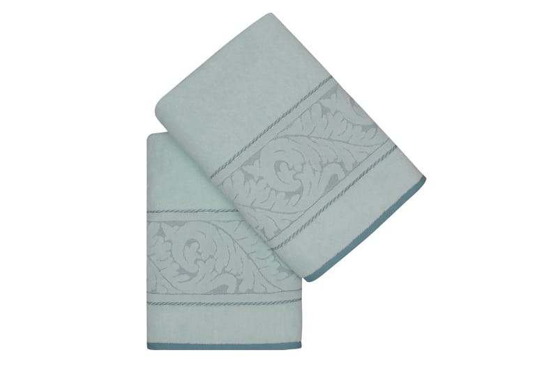 Hobby Badehåndklæde 70x140 cm 2-pak - Mint - Tekstiler - Badetekstiler - Badehåndklæder - Stort badelagen
