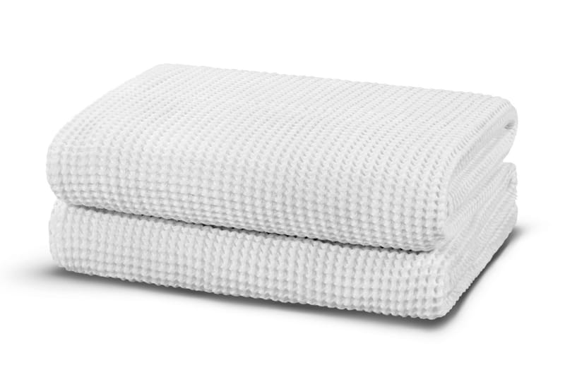 Morghyn Badehåndklæde - Hvid - Tekstiler - Badetekstiler - Badehåndklæder