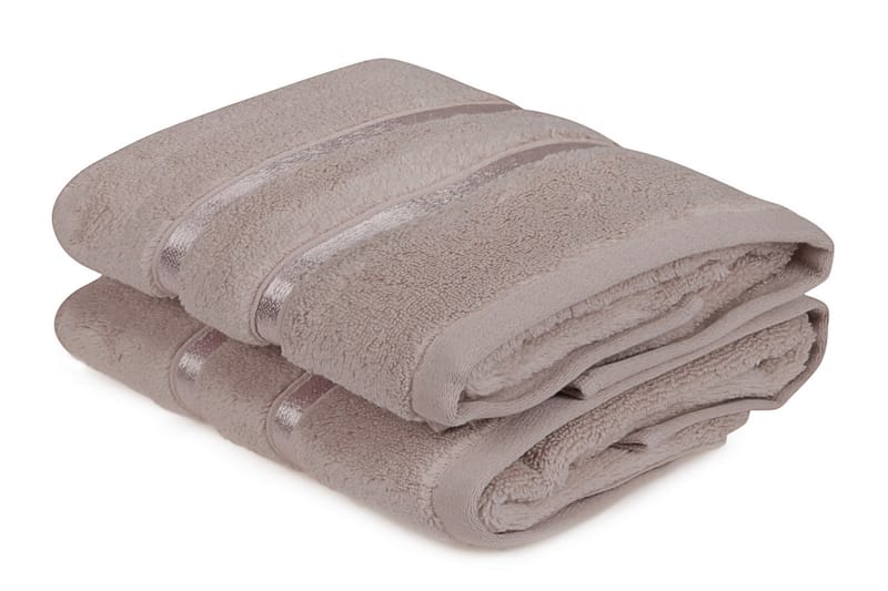 Ashburton Håndklæde 2-pak - Lyselila - Tekstiler - Badetekstiler - Håndklæder
